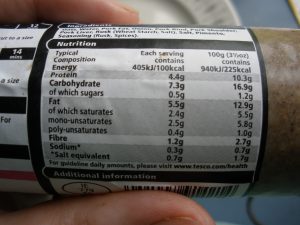 counting calories on a bulk